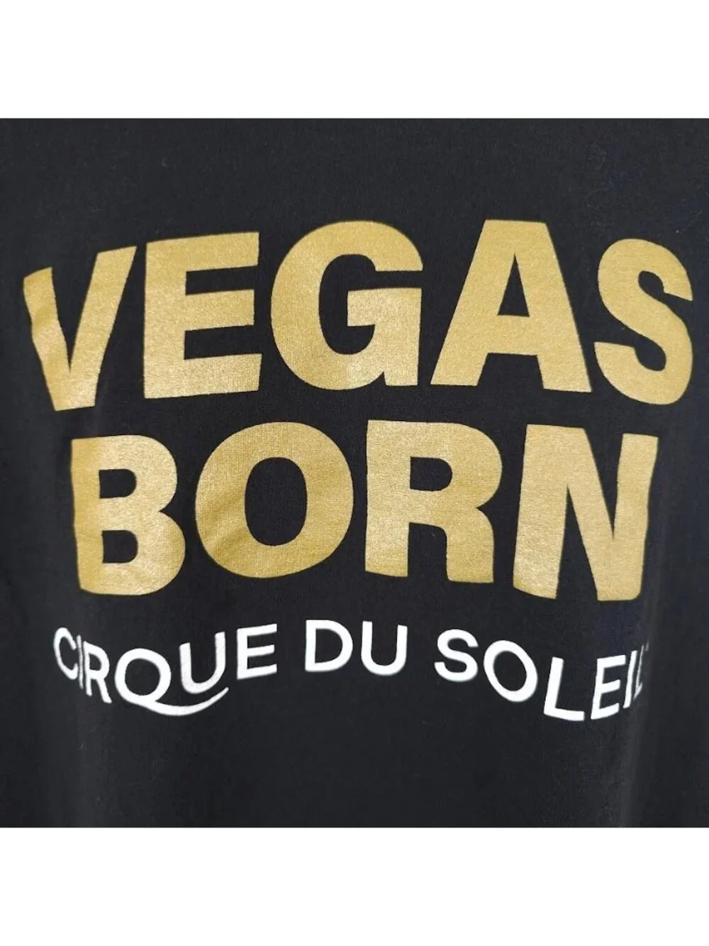 Vegas Golden Knights T Shirt Mens Size XL BlackCirque Du Soleil NHL Hockey - Picture 3 of 9